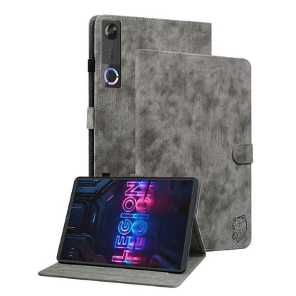 Embossed Tiger Pattern Leather Tablet Case, For Lenovo Legion Y700 Gen 5, For Lenovo Idea Tab 11 / Xiaoxin Pad 2025, For Lenovo Tab K9 / Tab One, For Lenovo ZhaoYang K10C 10.1 inch, For Lenovo Legion Y700 Gen 4