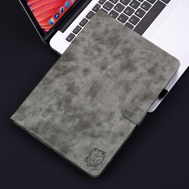 Embossed Tiger Pattern Leather Tablet Case, For Lenovo Legion Y700 Gen 5, For Lenovo Idea Tab 11 / Xiaoxin Pad 2025, For Lenovo Tab K9 / Tab One, For Lenovo ZhaoYang K10C 10.1 inch, For Lenovo Legion Y700 Gen 4