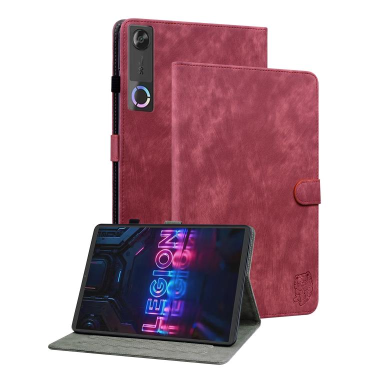 Embossed Tiger Pattern Leather Tablet Case, For Lenovo Legion Y700 Gen 5, For Lenovo Idea Tab 11 / Xiaoxin Pad 2025, For Lenovo Tab K9 / Tab One, For Lenovo ZhaoYang K10C 10.1 inch, For Lenovo Legion Y700 Gen 4