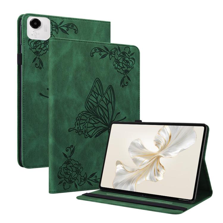 Butterfly Flower Embossed Leather Tablet Case, For Honor Pad X9 Max / X9b Max 13 inch 2026, For Honor Pad X7, For Honor Pad X9a