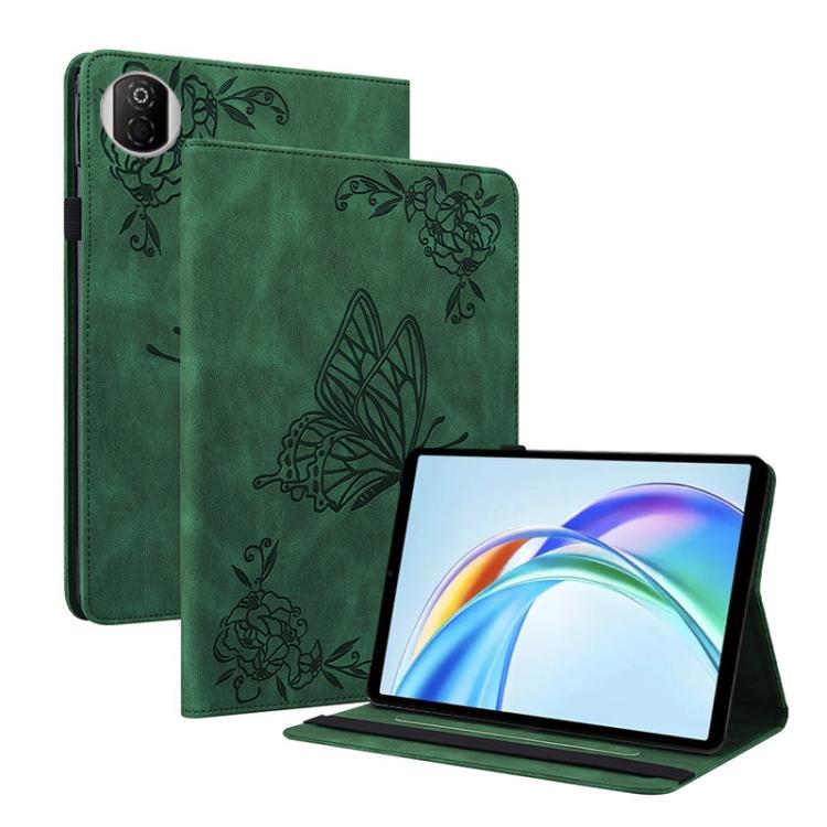 Butterfly Flower Embossed Leather Tablet Case, For Honor Pad X9 Max / X9b Max 13 inch 2026, For Honor Pad X7, For Honor Pad X9a