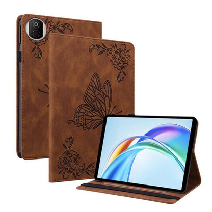 Butterfly Flower Embossed Leather Tablet Case, For Honor Pad X9 Max / X9b Max 13 inch 2026, For Honor Pad X7, For Honor Pad X9a