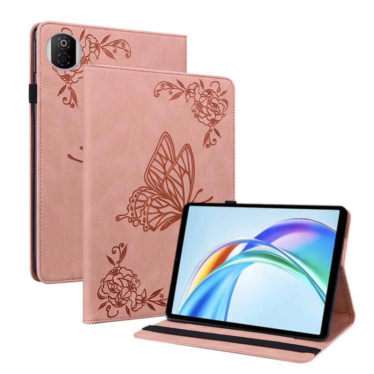 Butterfly Flower Embossed Leather Tablet Case, For Honor Pad X9 Max / X9b Max 13 inch 2026, For Honor Pad X7, For Honor Pad X9a