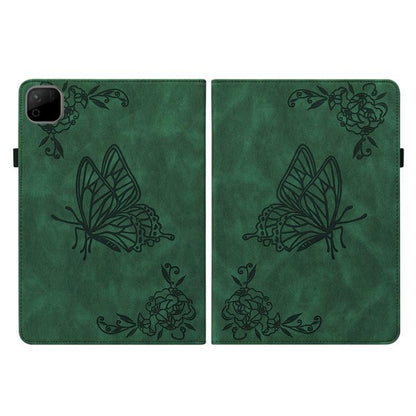 Butterfly Flower Embossed Leather Tablet Case, For Honor Pad X9 Max / X9b Max 13 inch 2026, For Honor Pad X7, For Honor Pad X9a