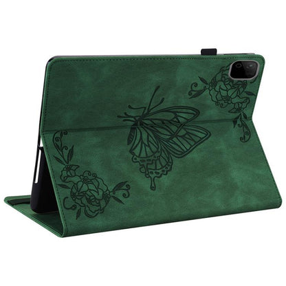 Butterfly Flower Embossed Leather Tablet Case, For Honor Pad X9 Max / X9b Max 13 inch 2026, For Honor Pad X7, For Honor Pad X9a