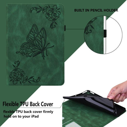 Butterfly Flower Embossed Leather Tablet Case, For Honor Pad X9 Max / X9b Max 13 inch 2026, For Honor Pad X7, For Honor Pad X9a