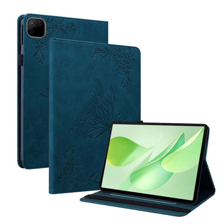 Butterfly Flower Embossed Leather Tablet Case, For Honor Pad X9 Max / X9b Max 13 inch 2026, For Honor Pad X7, For Honor Pad X9a
