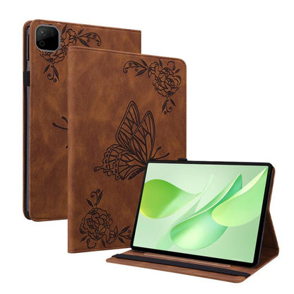 Butterfly Flower Embossed Leather Tablet Case, For Honor Pad X9 Max / X9b Max 13 inch 2026, For Honor Pad X7, For Honor Pad X9a