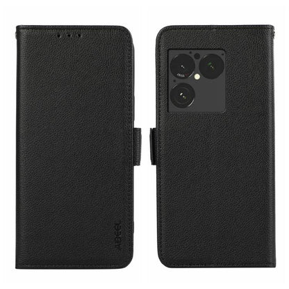 ABEEL Side-Magnetic Litchi Pattern Leather RFID Phone Case, For Sony Xperia 1 VIII, For Sony Xperia 1 VII