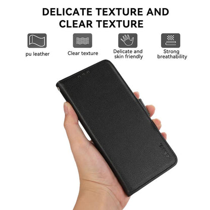 ABEEL Side-Magnetic Litchi Pattern Leather RFID Phone Case, For Sony Xperia 1 VIII, For Sony Xperia 1 VII