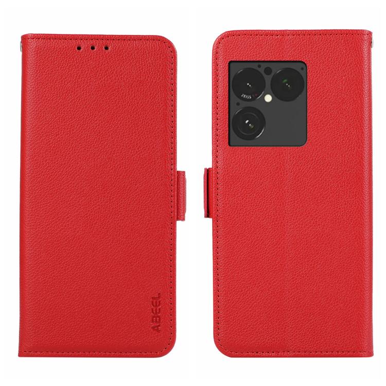 ABEEL Side-Magnetic Litchi Pattern Leather RFID Phone Case, For Sony Xperia 1 VIII, For Sony Xperia 1 VII