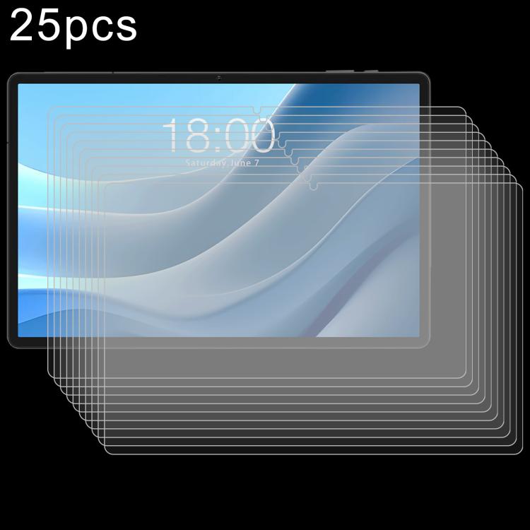 25 PCS/Pack 9H 0.3mm Explosion-proof Tempered Glass Film, For Tabwee K10 / T20 10.1 inch, For Tabwee W90 Tablet 11 inch, For Tabwee T90 Tablet 11 inch / RebotAi A11, For Tabwee T80 Tablet 10.5 inch, For Tabwee T50 Tablet 11 inch                        ...