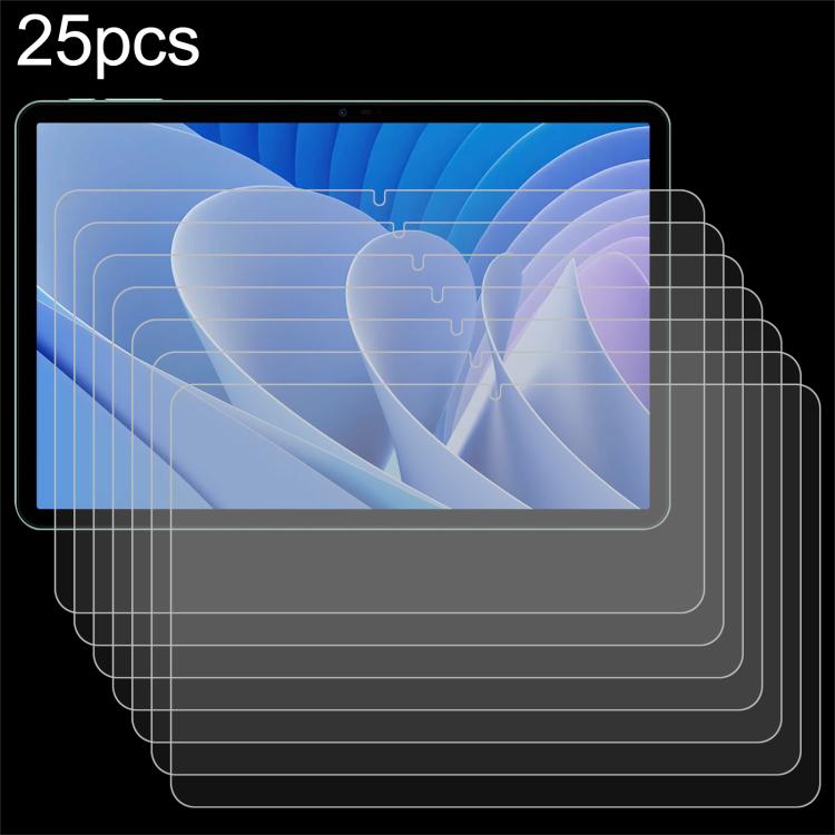 25 PCS/Pack 9H 0.3mm Explosion-proof Tempered Glass Film, For Tabwee K10 / T20 10.1 inch, For Tabwee W90 Tablet 11 inch, For Tabwee T90 Tablet 11 inch / RebotAi A11, For Tabwee T80 Tablet 10.5 inch, For Tabwee T50 Tablet 11 inch                        ...