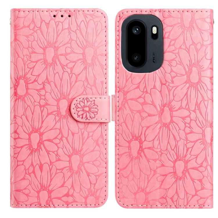 Daisy Embossed Leather Phone Case, For OnePlus Ace 6, For OnePlus 15, For OnePlus Nord 5, For OnePlus Nord CE5, For OnePlus 13