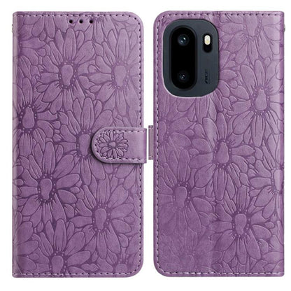 Daisy Embossed Leather Phone Case, For OnePlus Ace 6, For OnePlus 15, For OnePlus Nord 5, For OnePlus Nord CE5, For OnePlus 13