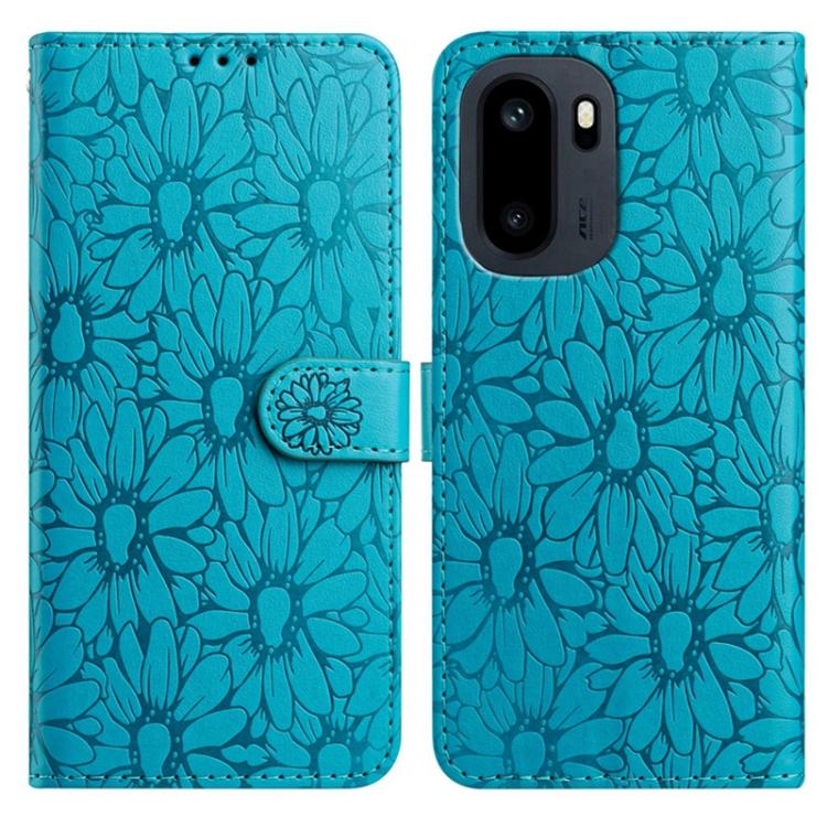 Daisy Embossed Leather Phone Case, For OnePlus Ace 6, For OnePlus 15, For OnePlus Nord 5, For OnePlus Nord CE5, For OnePlus 13