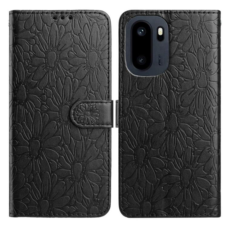 Daisy Embossed Leather Phone Case, For OnePlus Ace 6, For OnePlus 15, For OnePlus Nord 5, For OnePlus Nord CE5, For OnePlus 13