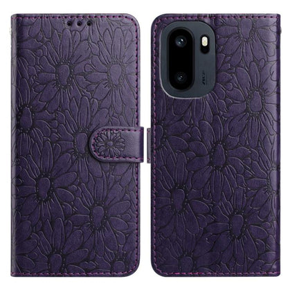 Daisy Embossed Leather Phone Case, For OnePlus Ace 6, For OnePlus 15, For OnePlus Nord 5, For OnePlus Nord CE5, For OnePlus 13
