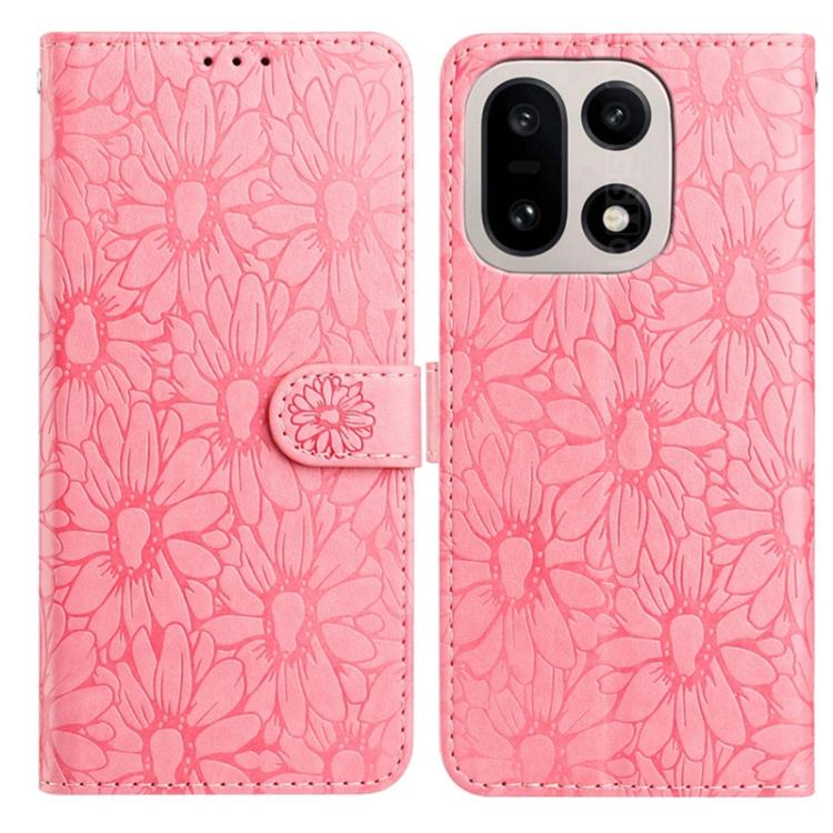 Daisy Embossed Leather Phone Case, For OnePlus Ace 6, For OnePlus 15, For OnePlus Nord 5, For OnePlus Nord CE5, For OnePlus 13