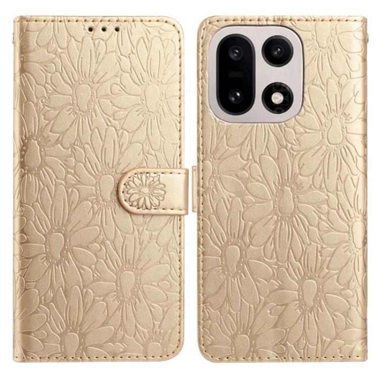 Daisy Embossed Leather Phone Case, For OnePlus Ace 6, For OnePlus 15, For OnePlus Nord 5, For OnePlus Nord CE5, For OnePlus 13