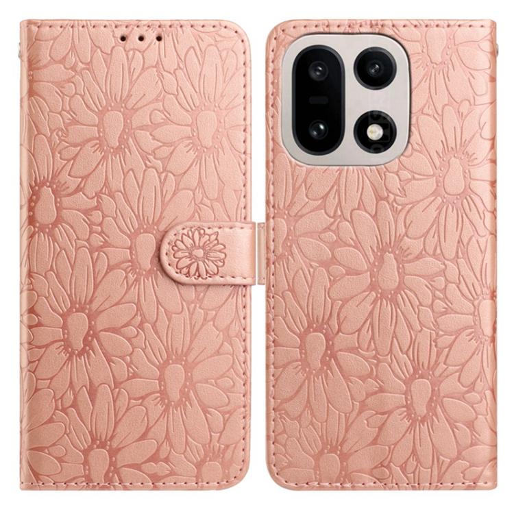 Daisy Embossed Leather Phone Case, For OnePlus Ace 6, For OnePlus 15, For OnePlus Nord 5, For OnePlus Nord CE5, For OnePlus 13