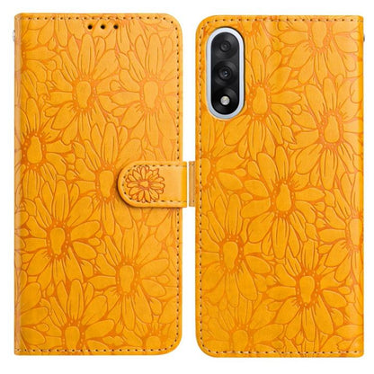Daisy Embossed Leather Phone Case, For OnePlus Ace 6, For OnePlus 15, For OnePlus Nord 5, For OnePlus Nord CE5, For OnePlus 13