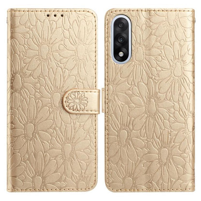 Daisy Embossed Leather Phone Case, For OnePlus Ace 6, For OnePlus 15, For OnePlus Nord 5, For OnePlus Nord CE5, For OnePlus 13