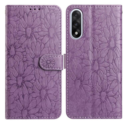 Daisy Embossed Leather Phone Case, For OnePlus Ace 6, For OnePlus 15, For OnePlus Nord 5, For OnePlus Nord CE5, For OnePlus 13