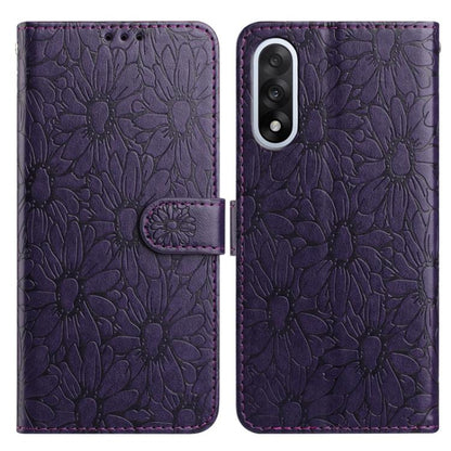 Daisy Embossed Leather Phone Case, For OnePlus Ace 6, For OnePlus 15, For OnePlus Nord 5, For OnePlus Nord CE5, For OnePlus 13