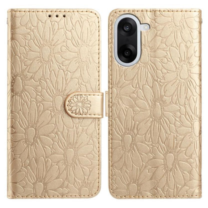 Daisy Embossed Leather Phone Case, For OnePlus Ace 6, For OnePlus 15, For OnePlus Nord 5, For OnePlus Nord CE5, For OnePlus 13