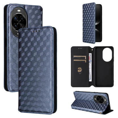 Cubic Grid Texture Flip Leather Phone Case, For Huawei nova 16 SE 4G, For Huawei nova Y74 4G / Enjoy 90 Plus 5G, For Huawei nova 15 Max / Enjoy 90 Pro Max, For Huawei Pura 90 Pro Max 5G, For Huawei Pura 90 Pro 5G, For Huawei Pura 90 5G                 ...