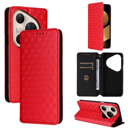 Cubic Grid Texture Flip Leather Phone Case, For Huawei nova 16 SE 4G, For Huawei nova Y74 4G / Enjoy 90 Plus 5G, For Huawei nova 15 Max / Enjoy 90 Pro Max, For Huawei Pura 90 Pro Max 5G, For Huawei Pura 90 Pro 5G, For Huawei Pura 90 5G                 ...