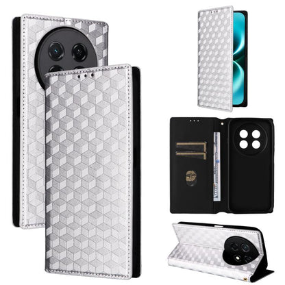 Cubic Grid Texture Flip Leather Phone Case, For Huawei nova 16 SE 4G, For Huawei nova Y74 4G / Enjoy 90 Plus 5G, For Huawei nova 15 Max / Enjoy 90 Pro Max, For Huawei Pura 90 Pro Max 5G, For Huawei Pura 90 Pro 5G, For Huawei Pura 90 5G                 ...