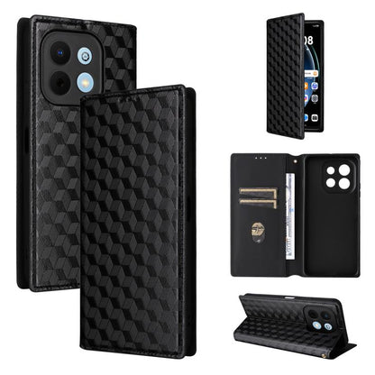 Cubic Grid Texture Flip Leather Phone Case, For Huawei nova 16 SE 4G, For Huawei nova Y74 4G / Enjoy 90 Plus 5G, For Huawei nova 15 Max / Enjoy 90 Pro Max, For Huawei Pura 90 Pro Max 5G, For Huawei Pura 90 Pro 5G, For Huawei Pura 90 5G                 ...