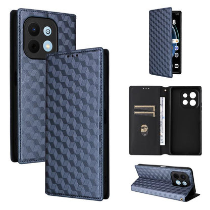 Cubic Grid Texture Flip Leather Phone Case, For Huawei nova 16 SE 4G, For Huawei nova Y74 4G / Enjoy 90 Plus 5G, For Huawei nova 15 Max / Enjoy 90 Pro Max, For Huawei Pura 90 Pro Max 5G, For Huawei Pura 90 Pro 5G, For Huawei Pura 90 5G                 ...