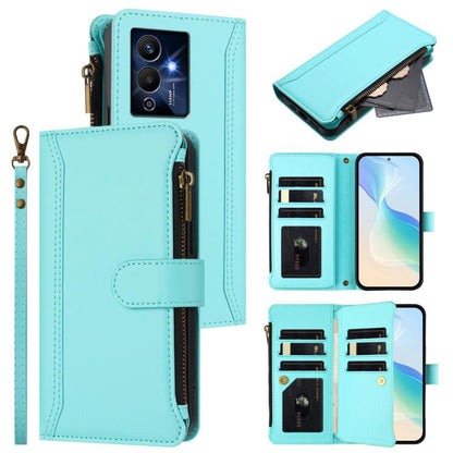 Magnetic Closure 9 Card Slots Zipper Leather Case with Hand Strap, For Infinix Note 30 VIP, For Infinix Hot 30i, For Infinix Hot 30 4G, For Infinix Hot 20 5G, For Infinix Hot 12i / 20i, For Infinix Zero 5G 2023, For Infinix Hot 20 Play                 ...