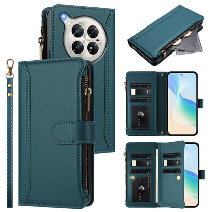 Magnetic Closure 9 Card Slots Zipper Leather Case with Hand Strap, For Infinix Zero 40 5G, For Infinix Zero 40 4G, For Infinix Note 40X 5G, For Infinix Note 40 5G, For Infinix GT 20 Pro 5G, For Infinix Note 40 Pro 4G / 5G, For Infinix Note 40 4G       ...