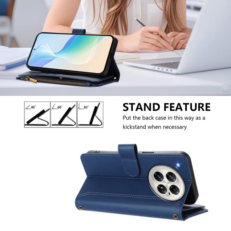 Magnetic Closure 9 Card Slots Zipper Leather Case with Hand Strap, For Infinix Zero 40 5G, For Infinix Zero 40 4G, For Infinix Note 40X 5G, For Infinix Note 40 5G, For Infinix GT 20 Pro 5G, For Infinix Note 40 Pro 4G / 5G, For Infinix Note 40 4G       ...