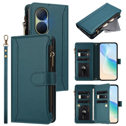 Magnetic Closure 9 Card Slots Zipper Leather Case with Hand Strap, For Huawei nova 14, For Huawei nova 16, For Huawei Pura 90 Pro Max 5G, For Huawei Pura 90 Pro 5G, For Huawei Mate 70 Air 5G, For Huawei Enjoy 80s 4G, For Huawei nova 14 Ultra           ...