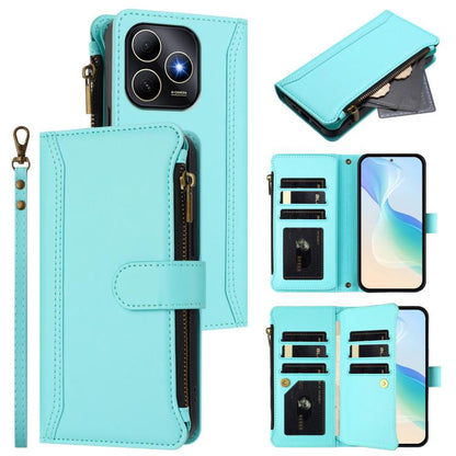 Magnetic Closure 9 Card Slots Zipper Leather Case with Hand Strap, For Huawei nova 14, For Huawei nova 16, For Huawei Pura 90 Pro Max 5G, For Huawei Pura 90 Pro 5G, For Huawei Mate 70 Air 5G, For Huawei Enjoy 80s 4G, For Huawei nova 14 Ultra           ...