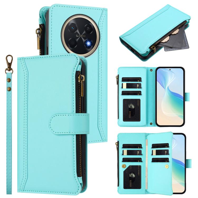 Magnetic Closure 9 Card Slots Zipper Leather Case with Hand Strap, For Huawei nova 14, For Huawei nova 16, For Huawei Pura 90 Pro Max 5G, For Huawei Pura 90 Pro 5G, For Huawei Mate 70 Air 5G, For Huawei Enjoy 80s 4G, For Huawei nova 14 Ultra           ...