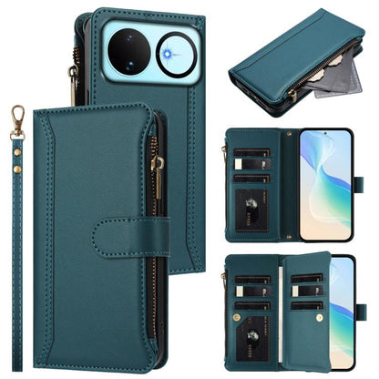 Magnetic Closure 9 Card Slots Zipper Leather Case with Hand Strap, For Huawei nova 14, For Huawei nova 16, For Huawei Pura 90 Pro Max 5G, For Huawei Pura 90 Pro 5G, For Huawei Mate 70 Air 5G, For Huawei Enjoy 80s 4G, For Huawei nova 14 Ultra           ...