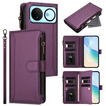 Magnetic Closure 9 Card Slots Zipper Leather Case with Hand Strap, For Huawei nova 14, For Huawei nova 16, For Huawei Pura 90 Pro Max 5G, For Huawei Pura 90 Pro 5G, For Huawei Mate 70 Air 5G, For Huawei Enjoy 80s 4G, For Huawei nova 14 Ultra           ...