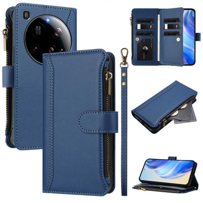 Magnetic Closure 9 Card Slots Zipper Leather Case with Hand Strap, For Xiaomi 17 Max 5G, For Xiaomi 17T Pro 5G, For Xiaomi Poco M7 4G 169mm, For Xiaomi 15T Pro 5G, For Xiaomi 15T 5G, For Xiaomi Civi 5 Pro, For Xiaomi 15S Pro                            ...