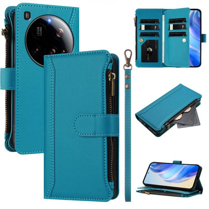 Magnetic Closure 9 Card Slots Zipper Leather Case with Hand Strap, For Xiaomi 17 Max 5G, For Xiaomi 17T Pro 5G, For Xiaomi Poco M7 4G 169mm, For Xiaomi 15T Pro 5G, For Xiaomi 15T 5G, For Xiaomi Civi 5 Pro, For Xiaomi 15S Pro                            ...