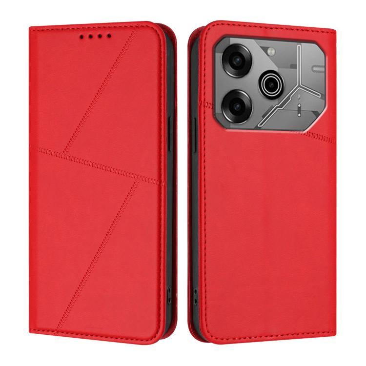 Strong Magnetic Frosted Flip Leather Phone Case, For Tecno Spark 30C 5G / Pop 9 5G, For Tecno Spark Go 2025 / Pop 9 4G, For Tecno Camon 30S, For Tecno Pova 6 Neo 5G / Spark 30 5G, For Tecno Spark 30 Pro, For Tecno Spark 30 4G                           ...