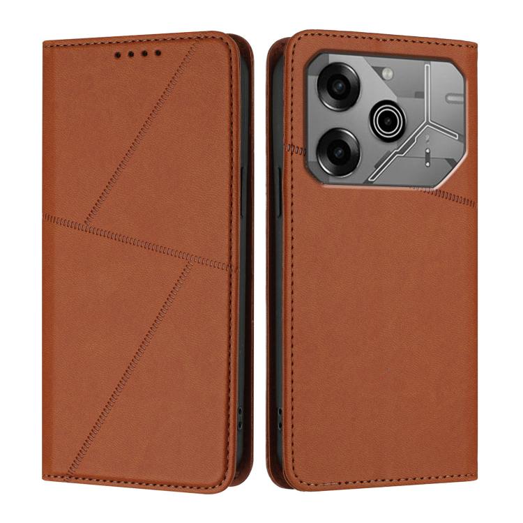 Strong Magnetic Frosted Flip Leather Phone Case, For Tecno Spark 30C 5G / Pop 9 5G, For Tecno Spark Go 2025 / Pop 9 4G, For Tecno Camon 30S, For Tecno Pova 6 Neo 5G / Spark 30 5G, For Tecno Spark 30 Pro, For Tecno Spark 30 4G                           ...