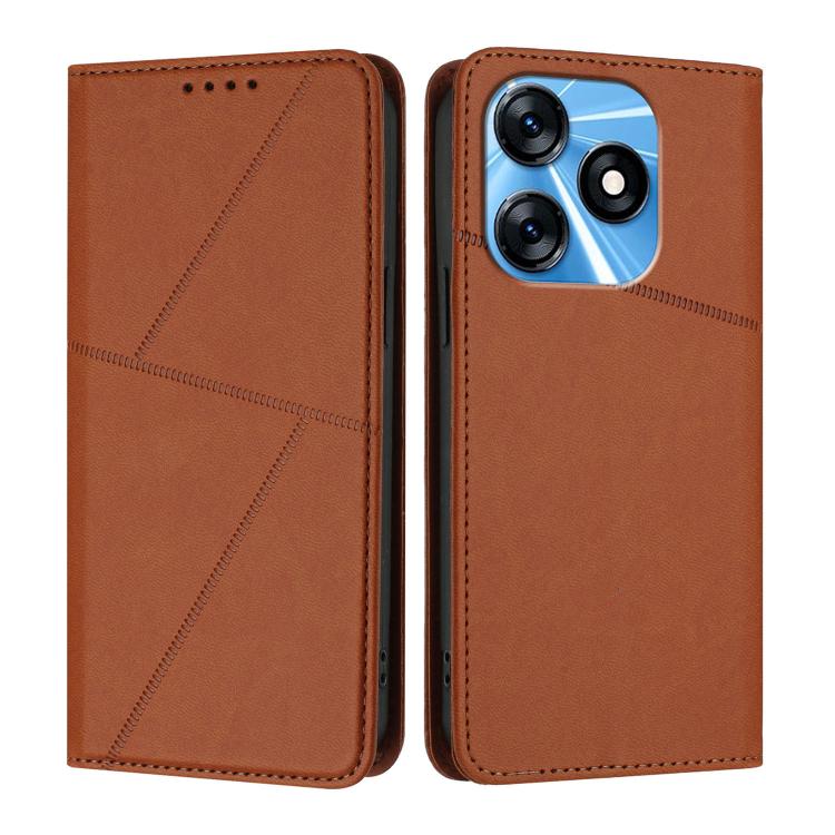 Strong Magnetic Frosted Flip Leather Phone Case, For Tecno Spark 20 Pro 4G, For Tecno Spark 20 / Spark 20C / Pop 8, For Tecno Spark Go 2024, For Tecno Camon 20 Premier, For Tecno Camon 20 / Camon 20 Pro 4G, For Tecno Spark Go 2023 / Pop 7 / Pop 7 Pro  ...