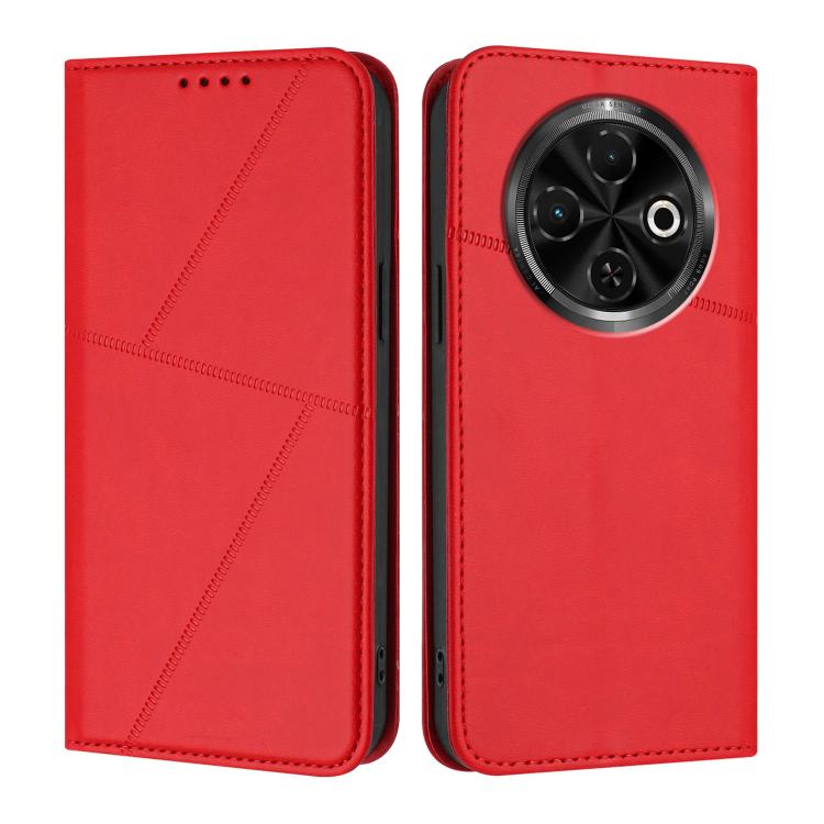 Strong Magnetic Frosted Flip Leather Phone Case, For Tecno Spark 30C 5G / Pop 9 5G, For Tecno Spark Go 2025 / Pop 9 4G, For Tecno Camon 30S, For Tecno Pova 6 Neo 5G / Spark 30 5G, For Tecno Spark 30 Pro, For Tecno Spark 30 4G                           ...