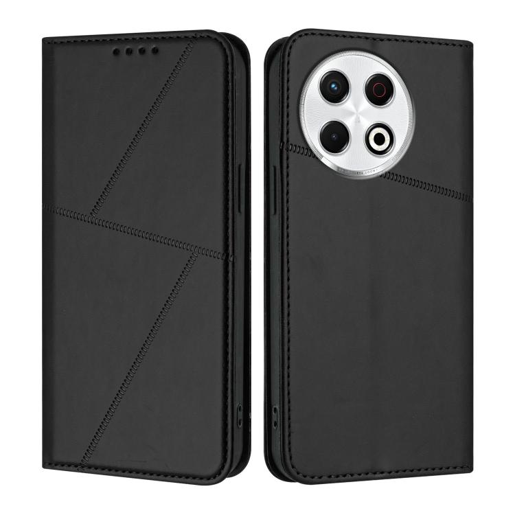 Strong Magnetic Frosted Flip Leather Phone Case, For Tecno Spark 30C 5G / Pop 9 5G, For Tecno Spark Go 2025 / Pop 9 4G, For Tecno Camon 30S, For Tecno Pova 6 Neo 5G / Spark 30 5G, For Tecno Spark 30 Pro, For Tecno Spark 30 4G                           ...